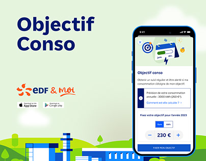 EDF & Moi App - Objectif Conso
