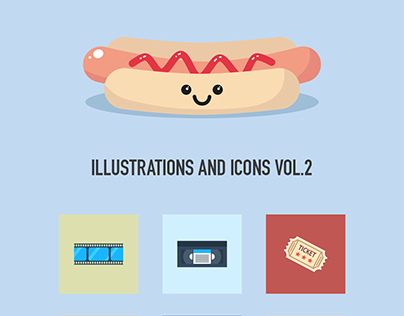 Illustrations and icons Vol.2