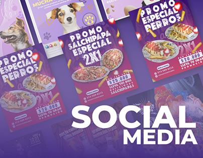 Project thumbnail - SOCIAL MEDIA | Pets, Foods and Events