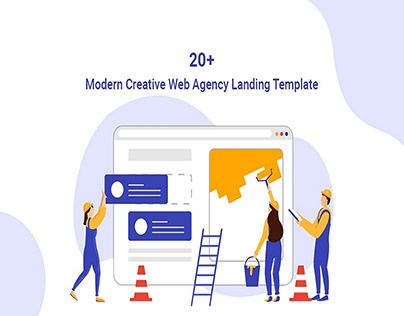20+ Modern Creative Web Agency Landing Template