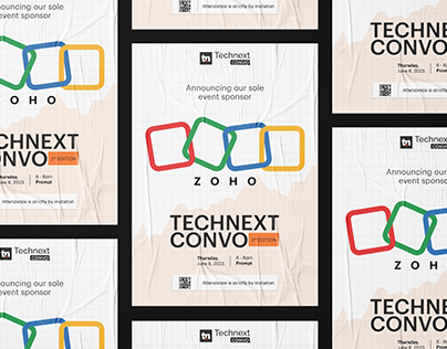 Project thumbnail - Technext Convo Marketing design