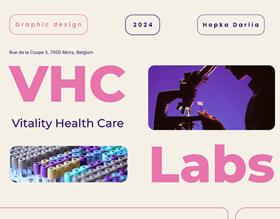 VHC LABS brand identity