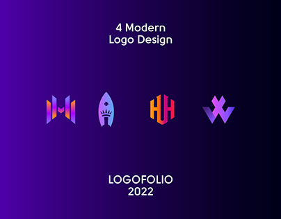 4 Modern Logo Design | 2022 logofolio