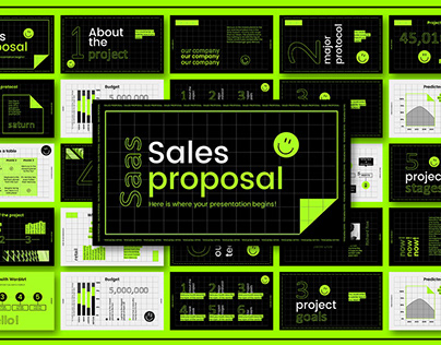 Saas Sales powerpoint presentations and google slides