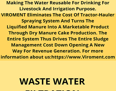 WASTE WATER FILTRATION | Viroment