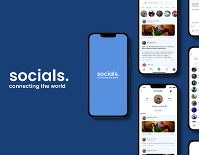 Socials | Social Media App - UI/UX