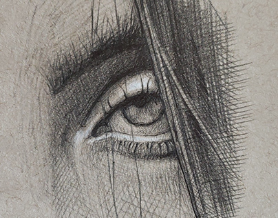 Pencil Study - Eyes