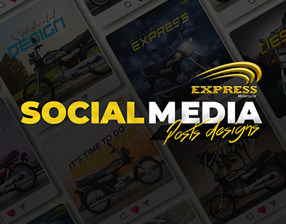 Project thumbnail - Bike Social Media Posts - Express Motorcycle