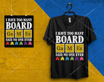 Board Game T-Shirt Designs