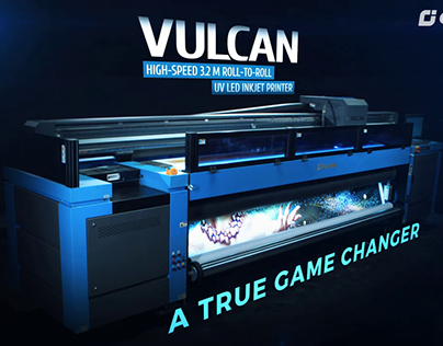 Vulcan- UV LED Inkjet Printer | Product Film