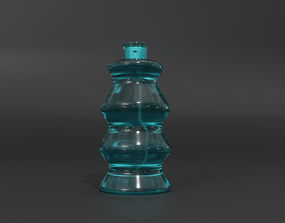 Perfume bottle 3D