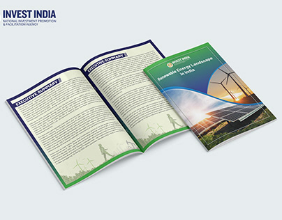 RENEWABLE ENERGY | CATALOGUE DESIGN FOR INVEST INDIA