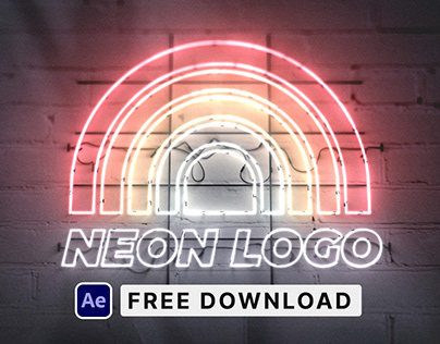 Neon Logo for After Effects | Free Download