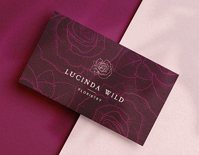 Lucinda Wild Floristry brand design