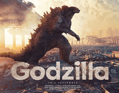 Godzilla Digital Art