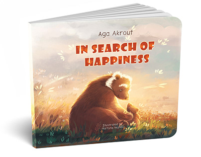 "In search of Happiness" - children book illutrations