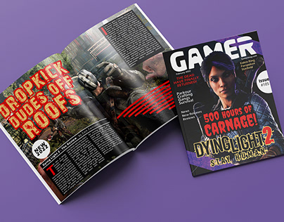 Dying Light 2 - Gaming Magazine Layout