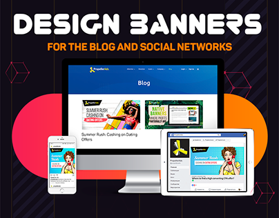 Banner Design For Blog And Advertising