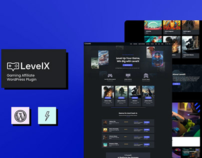 LevelX - Gaming Affiliate WordPress