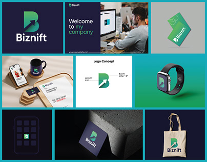 Biznift Agency Logo I Logo I Branding I Logo & Branding