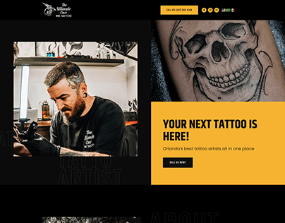 Landing Page - The ultimate Cave Ink | Orlando