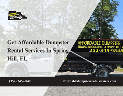 Dumpster Rental Services In Spring Hill, FL