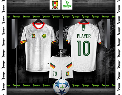 Jersey design for Cameroun National Football Team