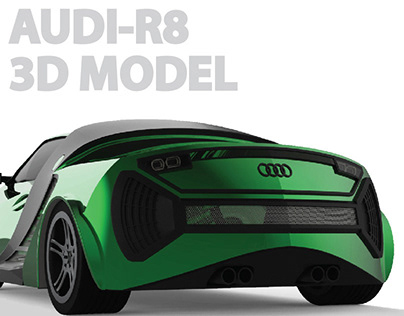 AUDI R8-3D MODEL