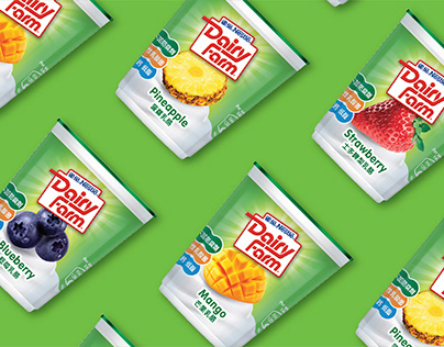Nestle Dairy Farm Yogurt - Package Design Revamp 2015