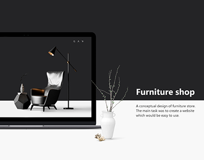 Furniture Shop Website Design
