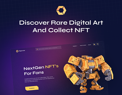 NFT WEBSITE UI/UX