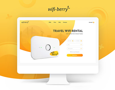 Wifi-berry — web service for renting wifi equipment