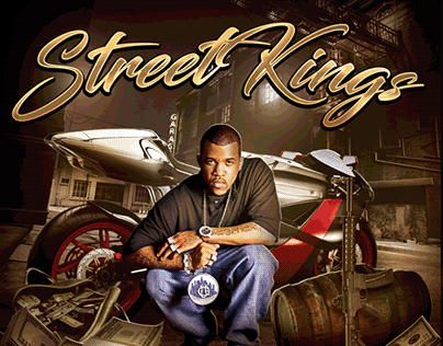 Street Kings CD Cover Template / Mixtape