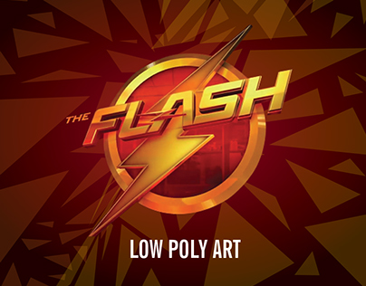 Low Poly Art - The Flash