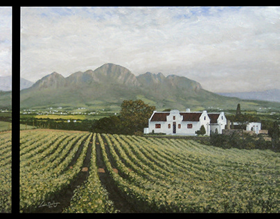 Cape Winelands Triptych, 2012