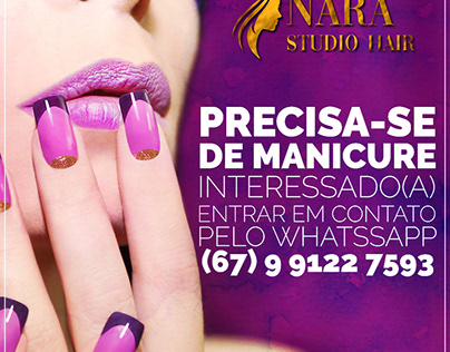 NARA STUDIO HAIR - PRECISA DE MANICURE