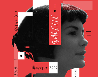 Amelie Poulain Style Poster