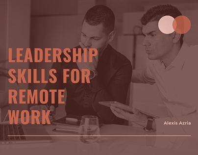 Leadership Skills for Remote Work