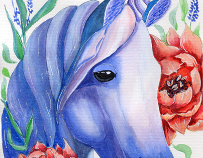 blue unicorn