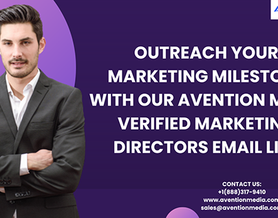 Get Accurate Marketing Directors Email List In USA-UK
