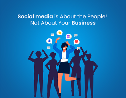 Social media is about the people not about business