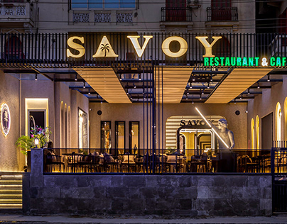 Savoy Restaurant and Cafe Interior Design