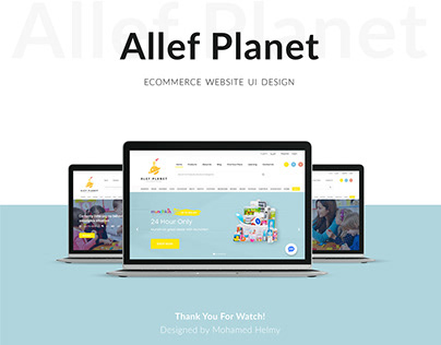 Aleff Planet E-commerce Website