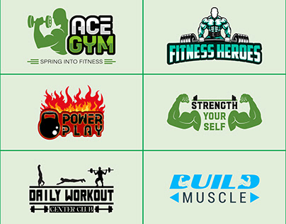 Gym | Gymnastic | Exercise | Workout | Fitness Logo