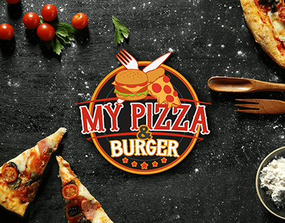 LOGOTYPE - Restaurant : My Pizza and Burger