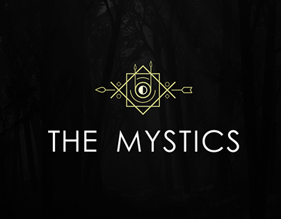 Design of music band THE MYSTICS logo (contest entry)