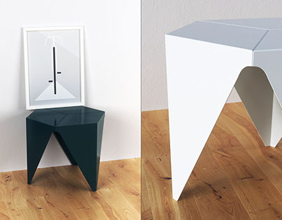 Free 3d model / Prismatic Side Table by Vitra