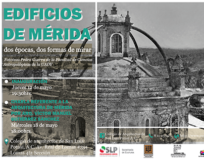Medios para Exposición Edificios de Mérida.