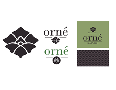 Company identity - orné - bespoke jewellery design