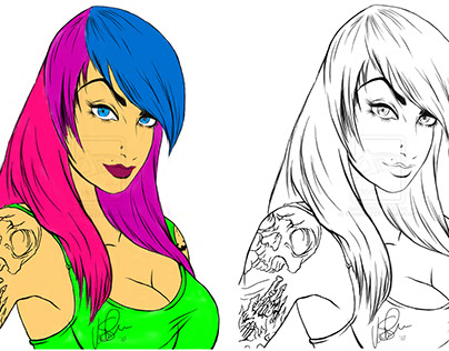 #Black and White to Color #BeforeAfter